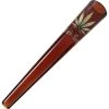 Black Leaf Glass Chillum Amber -Smoke Gear Shop 391805 45 black leaf glasshillum amber 1280x1280