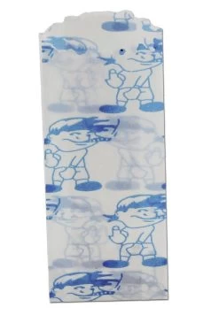 Little Bags Made Of Parchment Paper Blue Boy