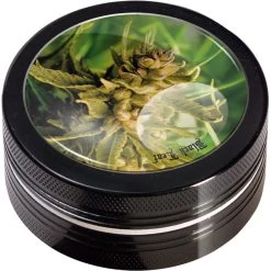 Grinder Black Leaf 2part
