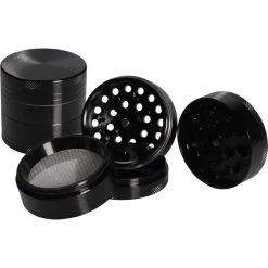 BL Grinder 4-part Concave Anodised Black