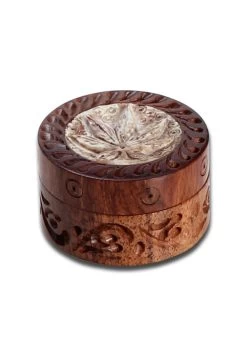 Rosewood Grinder Leaf 2-part W. Inlay