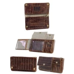 Kavatza Woven Havana Wallet Tobacco Pouch S