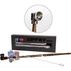 Zippsy Pipe Set With 2 Titanium Bowls