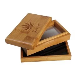 Black Leaf Leaf Bamboo Stoner Box II 9 Black Leaf Leaf Bamboo Stoner Box II -Smoke Gear Shop black leaf blatt stoner box 2 aus bambus 361401 a det3 1280x1280