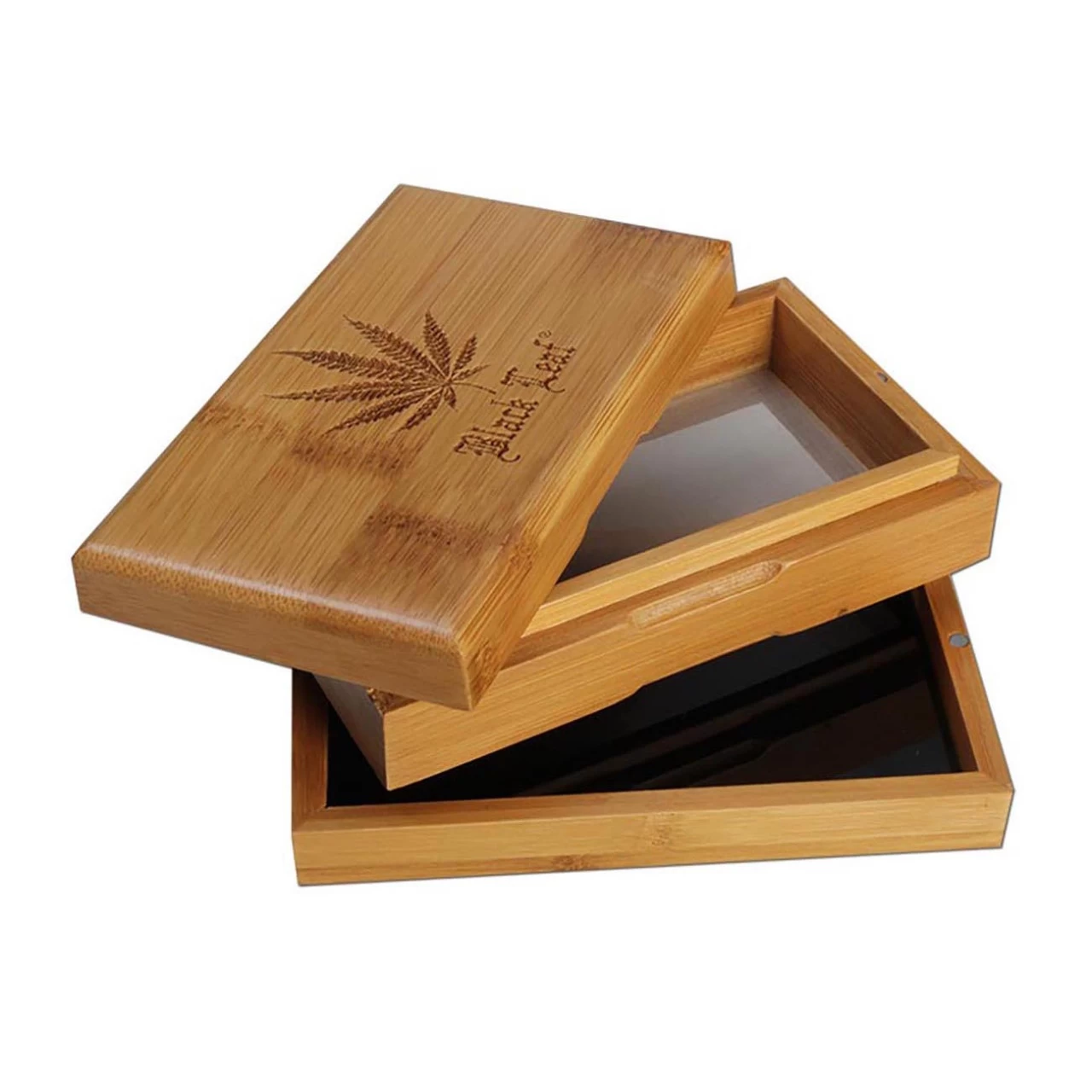 Black Leaf Leaf Bamboo Stoner Box II 6 Black Leaf Leaf Bamboo Stoner Box II - Image 4