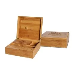 Black Leaf Skull Bamboo Stoner Box II -Smoke Gear Shop black leaf blatt stoner box 2 aus bambus 361405 b det2srgG7zZpvIlVs 1280x1280