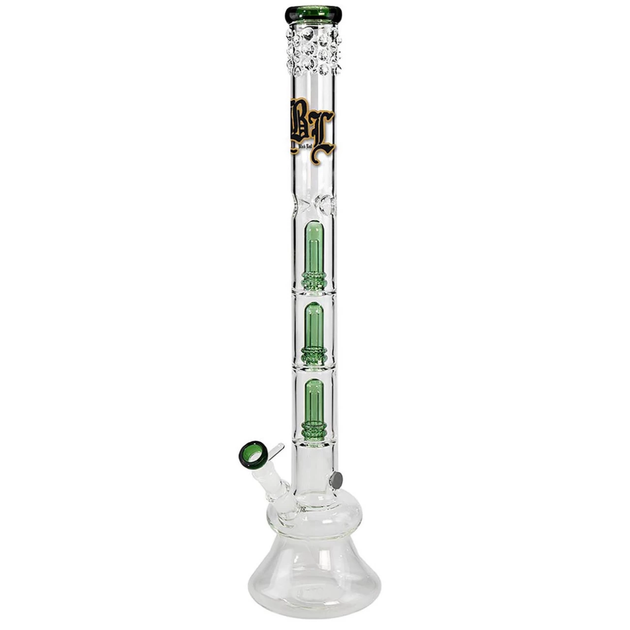 Black Leaf Mrs Bongbastic Ice Glassbong 3x Ufo 3 Black Leaf Mrs Bongbastic Ice Glassbong 3x Ufo