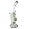 Black Leaf Recycle Bong With Drum Perco Green