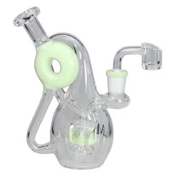 BLAZE Recycle Bong MÖBIUS For Oil Green