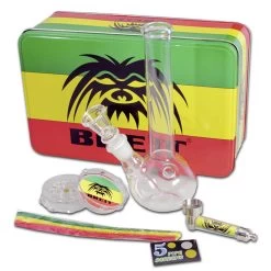 Breit Mini Bong Set With Grinder And Pure Pipe