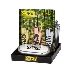 CLIPPER CLASSIC Metal Lighter CAMOUFLAGE