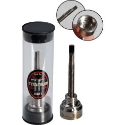 Black Leaf T2 Titanium Carb Cap Dabber Mini