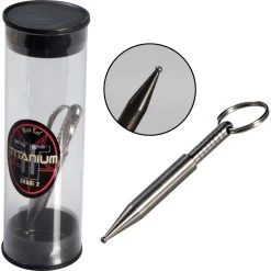 Black Leaf T2 Titanium Key Chain Dabber