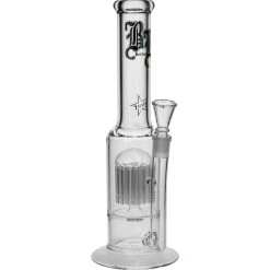 Black Leaf Glass 24-Arm Tree Perc Bong