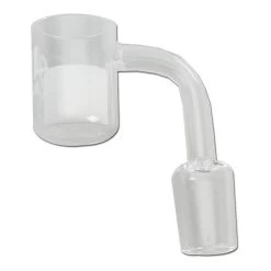 Oil Black Leaf Quartz Banger With Insert Dish