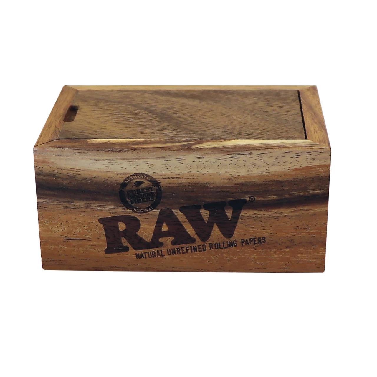 RAW Wooden Box With Slide Top 4 RAW Wooden Box With Slide Top - Image 2